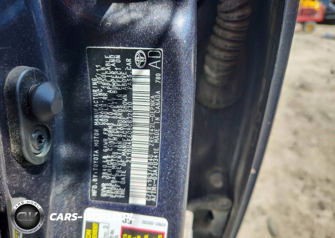 2011 Toyota Corolla Le VIN:2T1BU4EE0BC632630 - 12