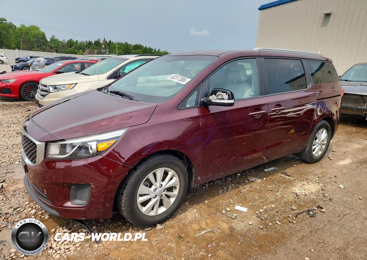 2015 Kia Sedona Lx VIN:KNDMB5C11F6059559 - 1