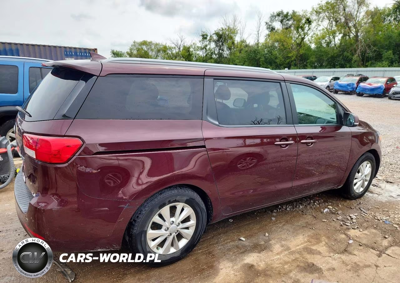 2015 Kia Sedona Lx VIN:KNDMB5C11F6059559 - 3