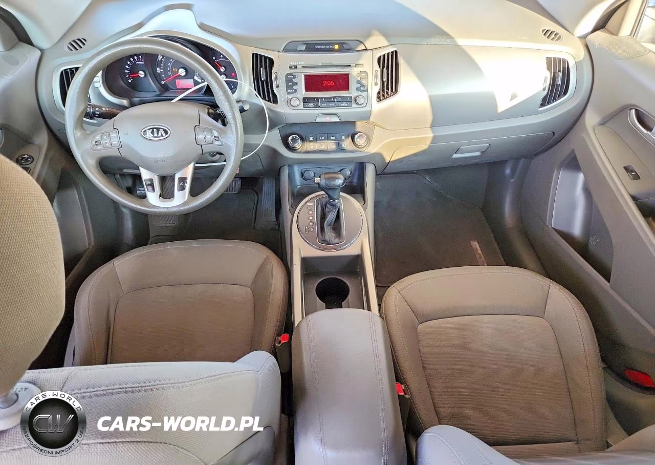 2012 Kia Sportage Lx VIN:KNDPB3A25C7341772 - 8