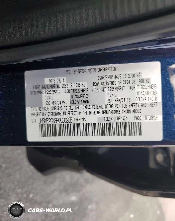 2015 Mazda Cx-5 Touring VIN:JM3KE2CY8F0530286 - 12