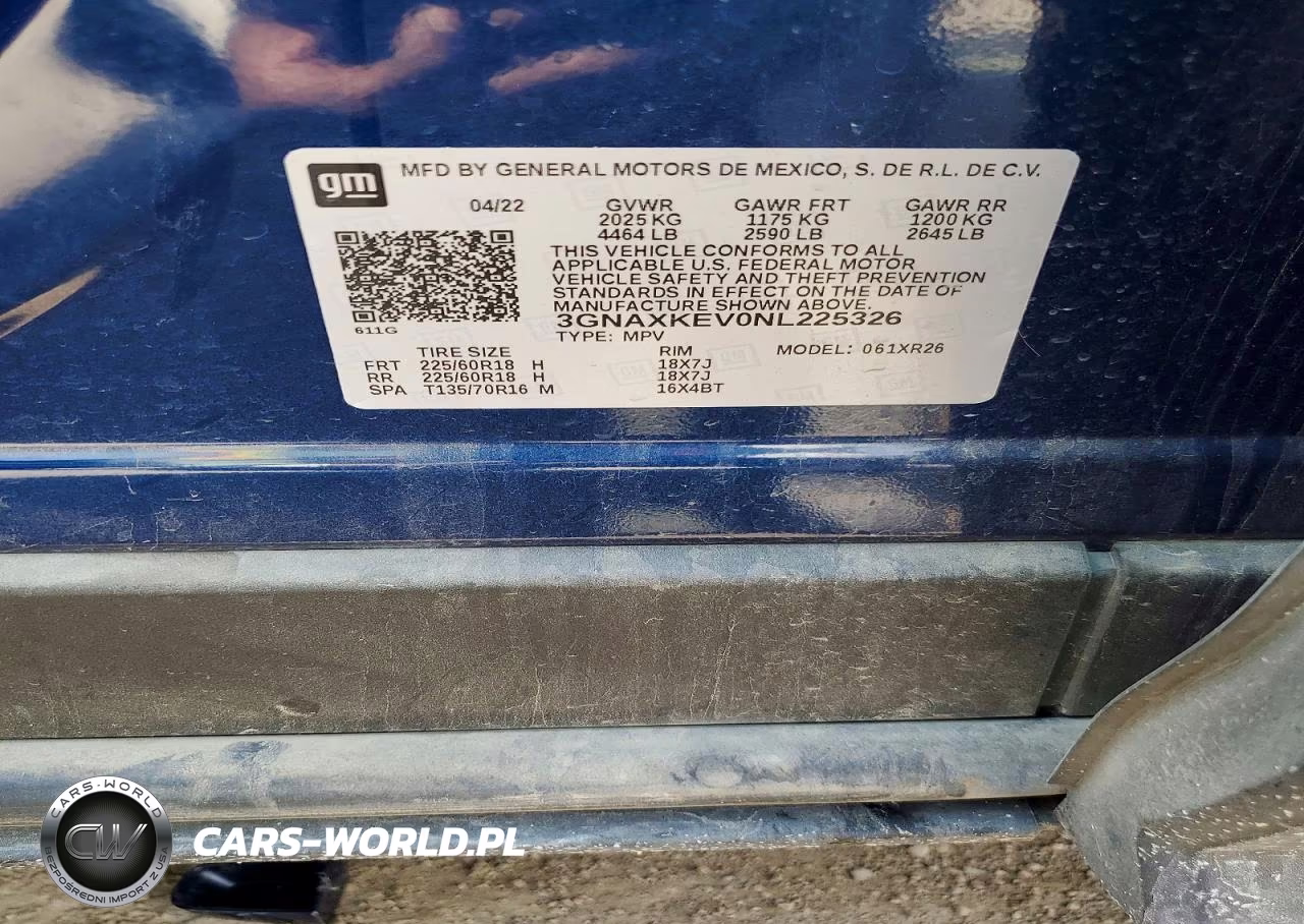 2022 Chevrolet Equinox Lt VIN:3GNAXKEV0NL225326 - 12