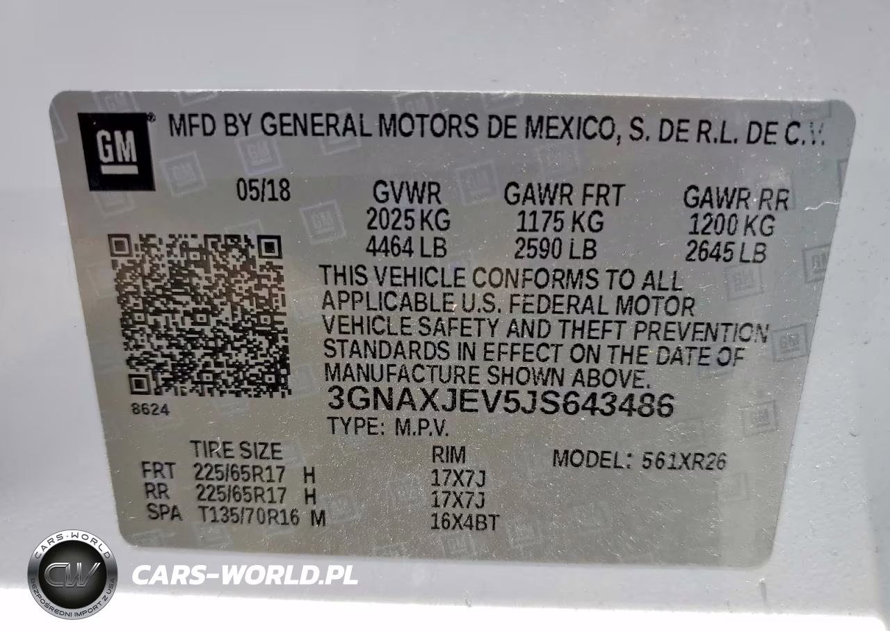 2018 Chevrolet Equinox Lt VIN:3GNAXJEV5JS643486 - 12