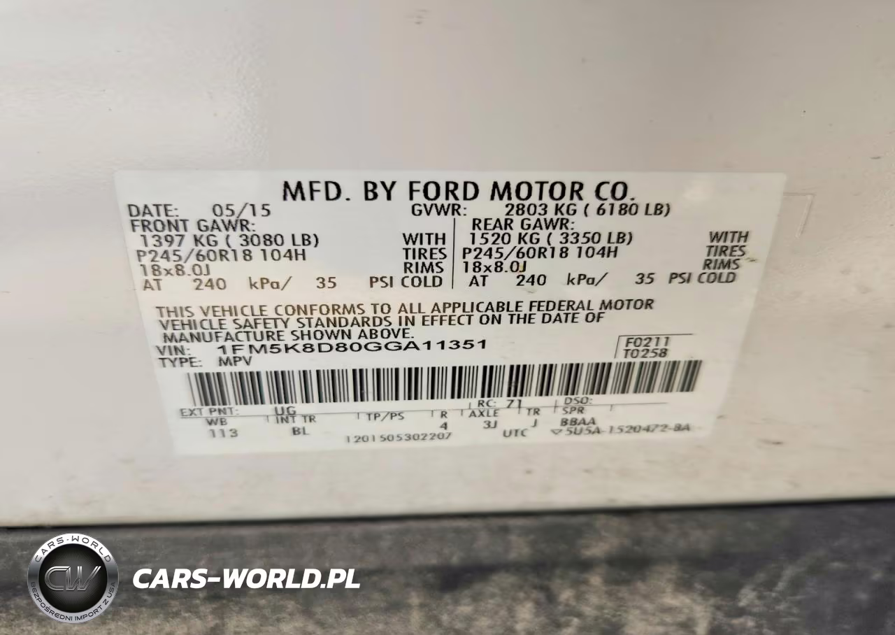 2016 Ford Explorer Xlt VIN:1FM5K8D80GGA11351 - 13