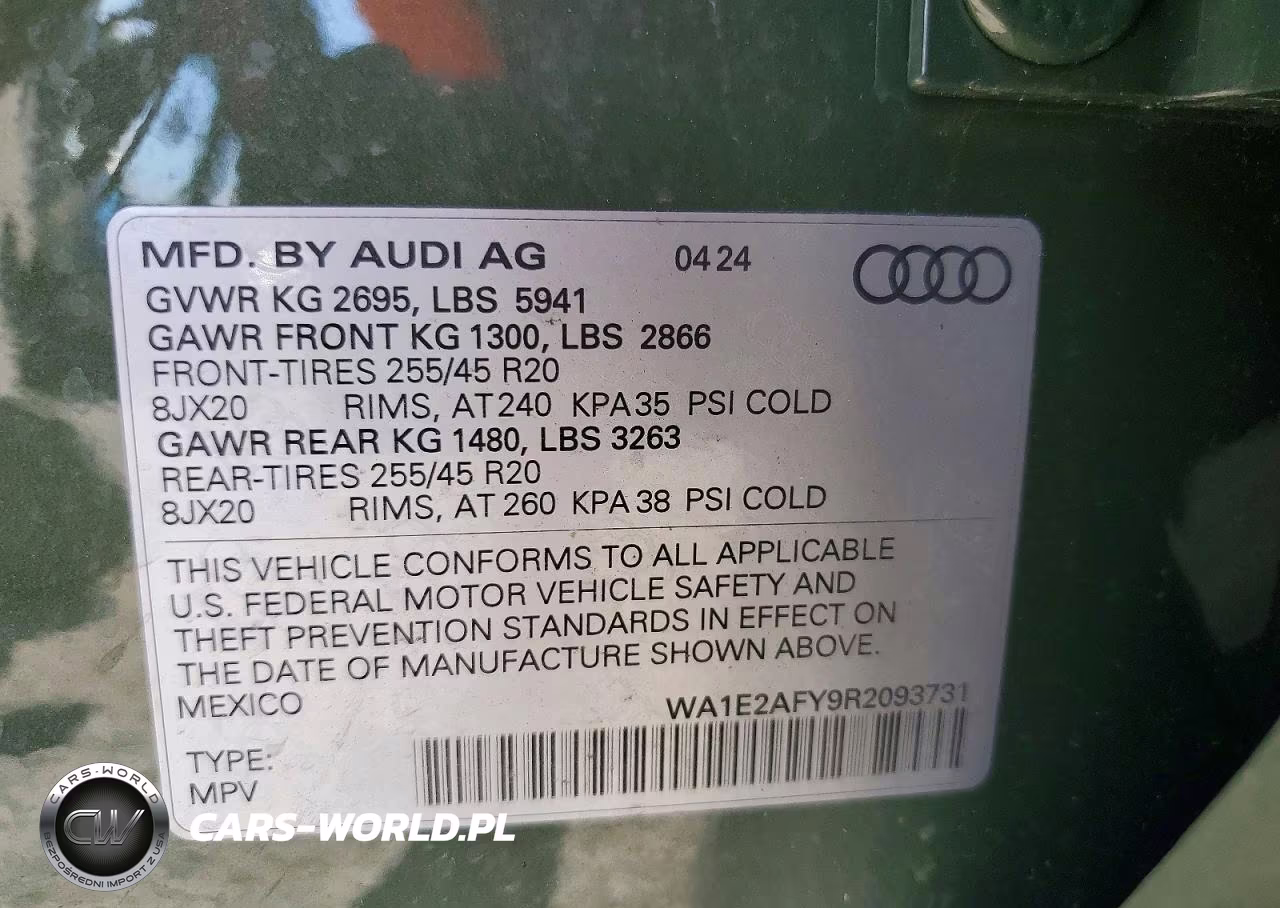 2024 Audi Q5 E Premium Plus 55 VIN:WA1E2AFY9R2093731 - 14