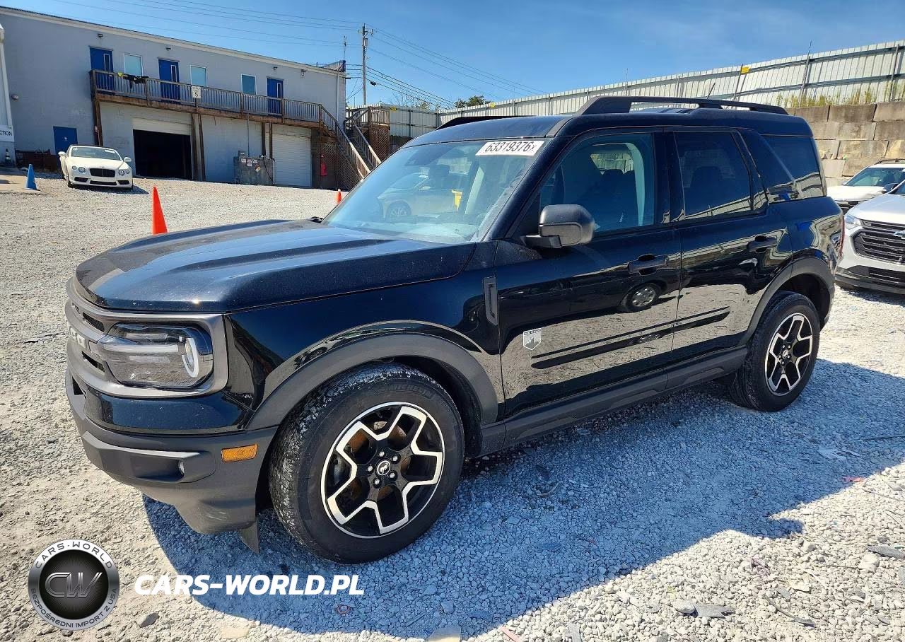 2022 Ford Bronco Sport Big Bend VIN:3FMCR9B62NRD19377 - 1
