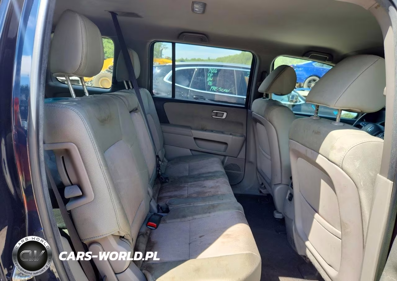 2012 Honda Pilot Ex VIN:5FNYF4H45CB078697 - 10
