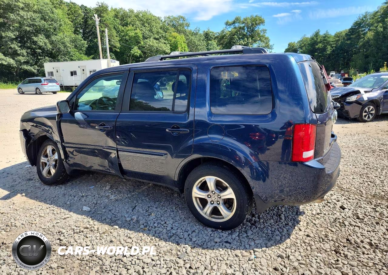 2012 Honda Pilot Ex VIN:5FNYF4H45CB078697 - 2
