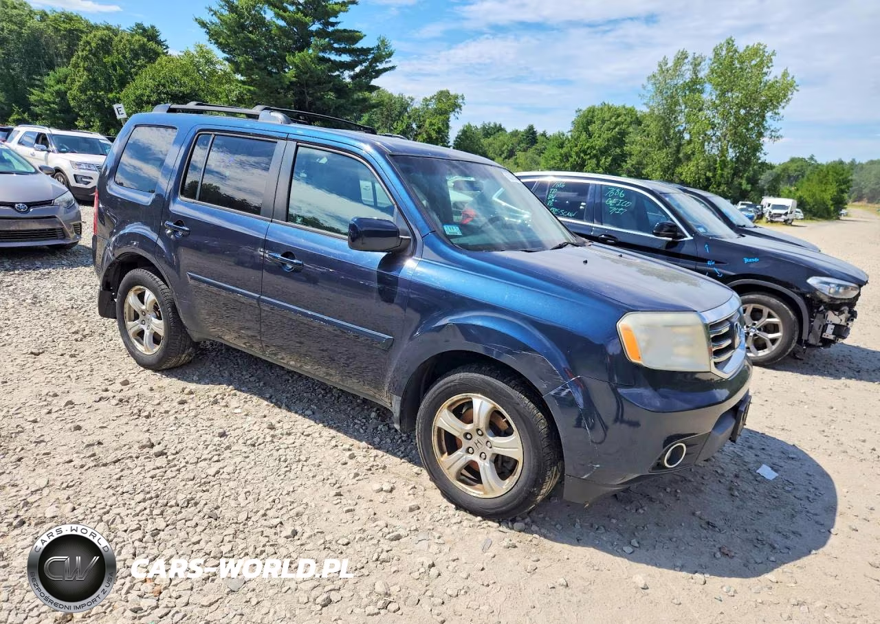 2012 Honda Pilot Ex VIN:5FNYF4H45CB078697 - 4