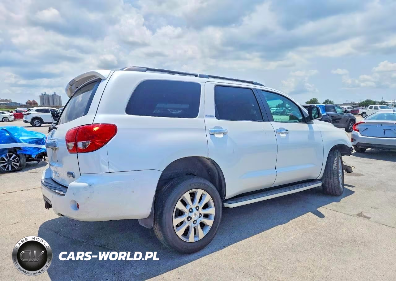 2008 Toyota Sequoia Platinum VIN:5TDZY67AX8S015339 - 3