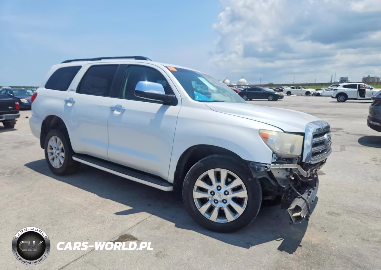 2008 Toyota Sequoia Platinum VIN:5TDZY67AX8S015339 - 4