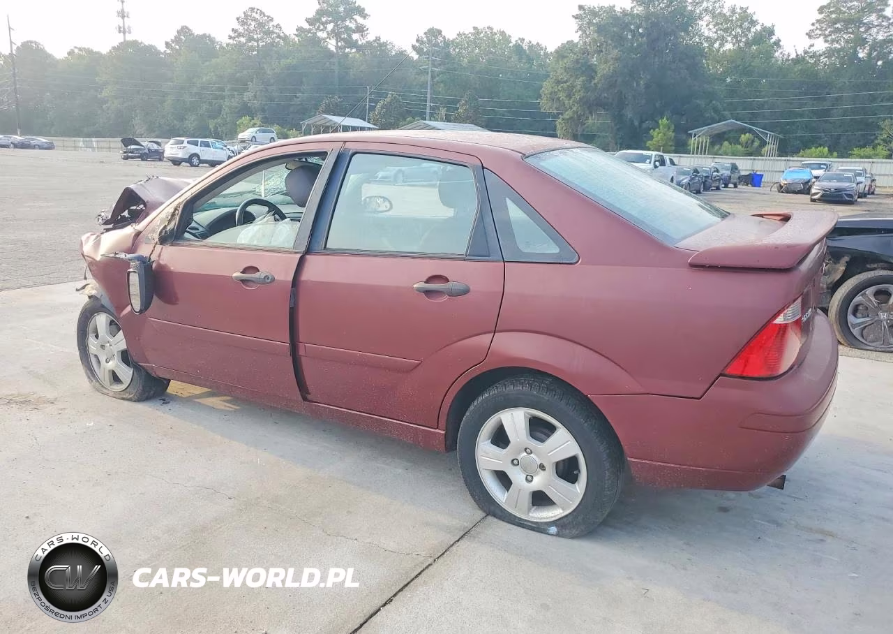 2007 Ford Focus Zx4 VIN:1FAHP34N07W125972 - 2
