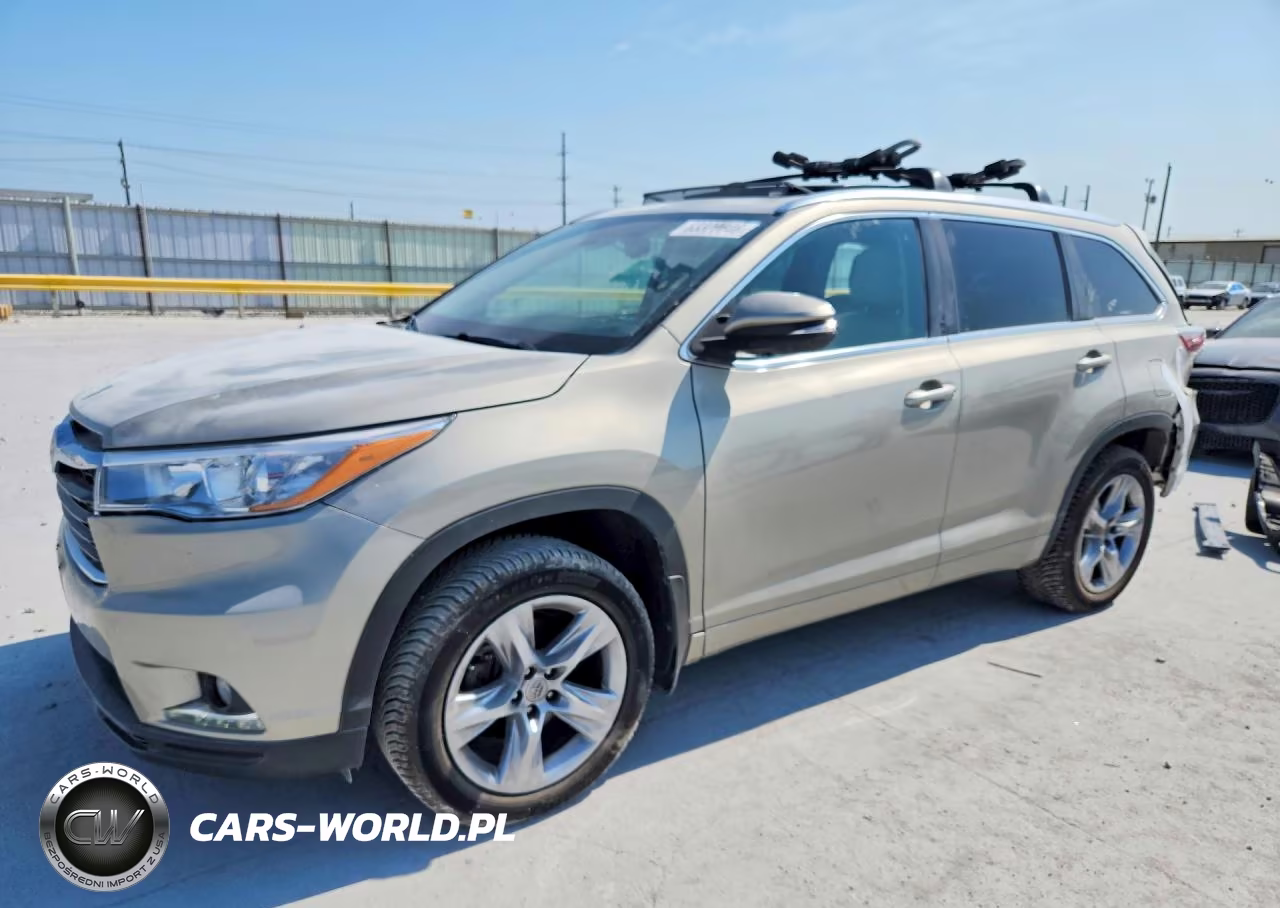 2015 Toyota Highlander Limited Platinum – zdjęcie 1 z 14