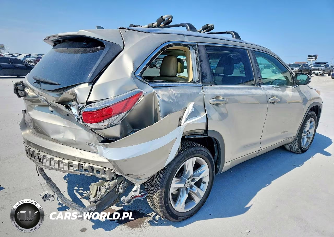 2015 Toyota Highlander Limited Platinum VIN:5TDDKRFH4FS143116 - 3