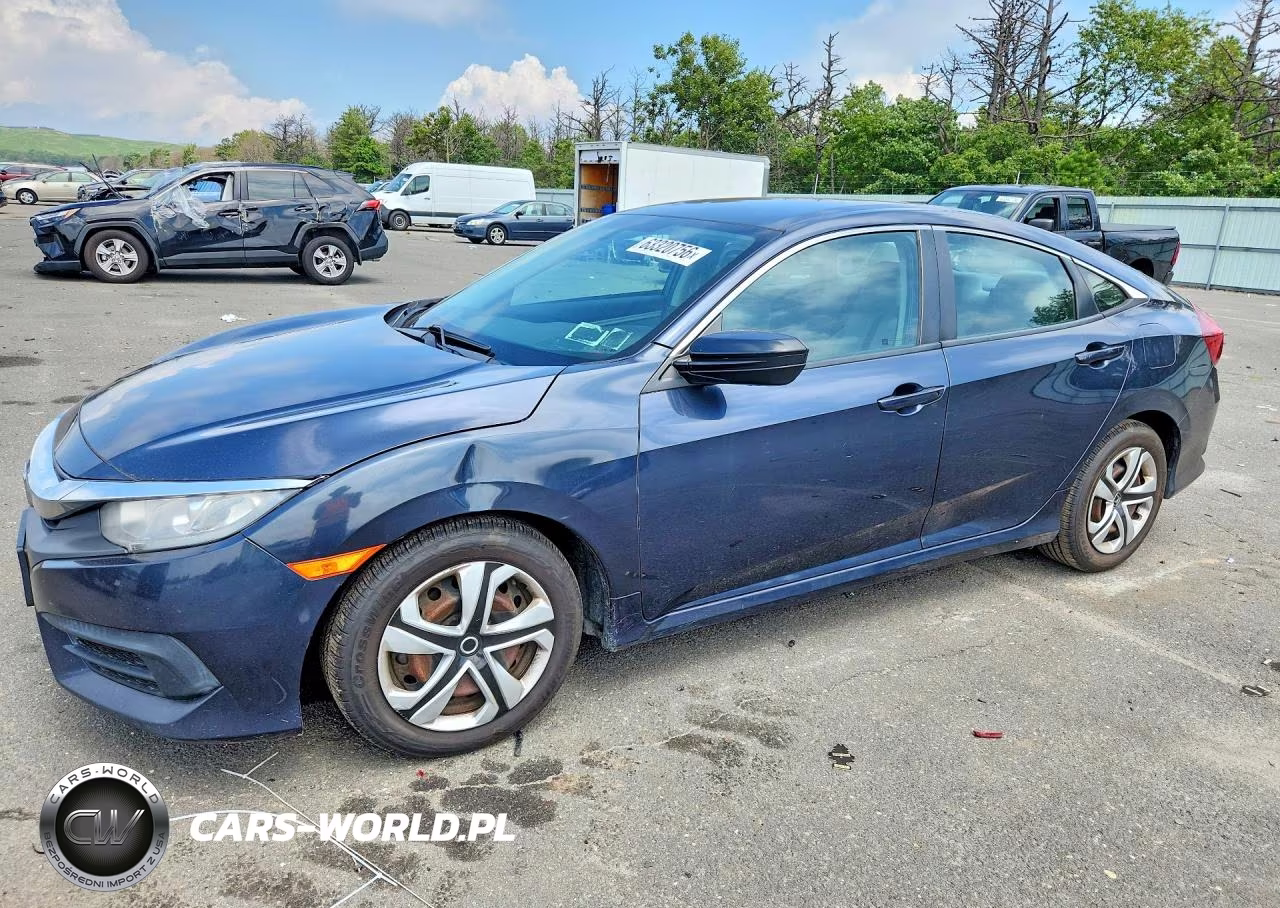 2017 Honda Civic Lx VIN:19XFC2F58HE219050 - 1