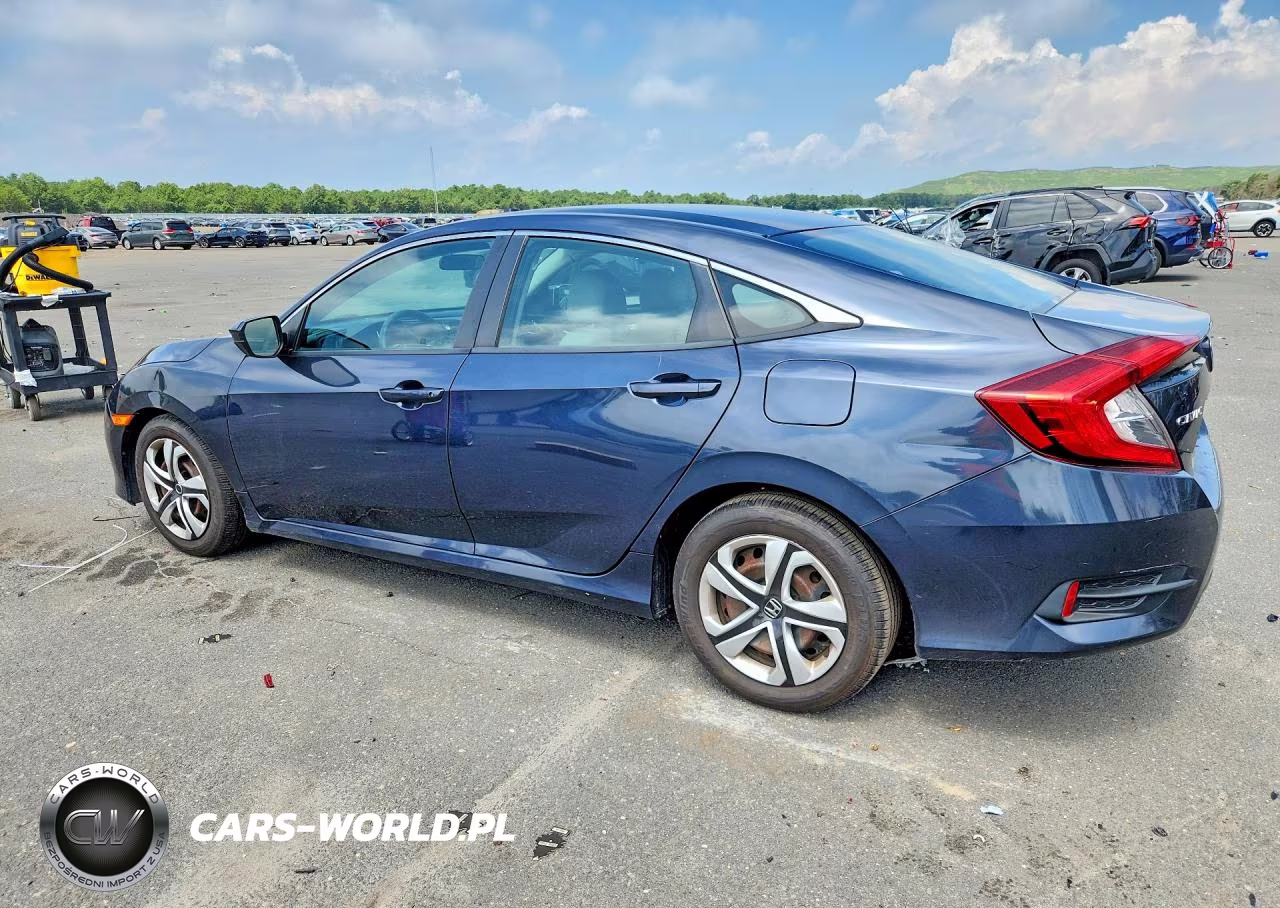 2017 Honda Civic Lx VIN:19XFC2F58HE219050 - 2