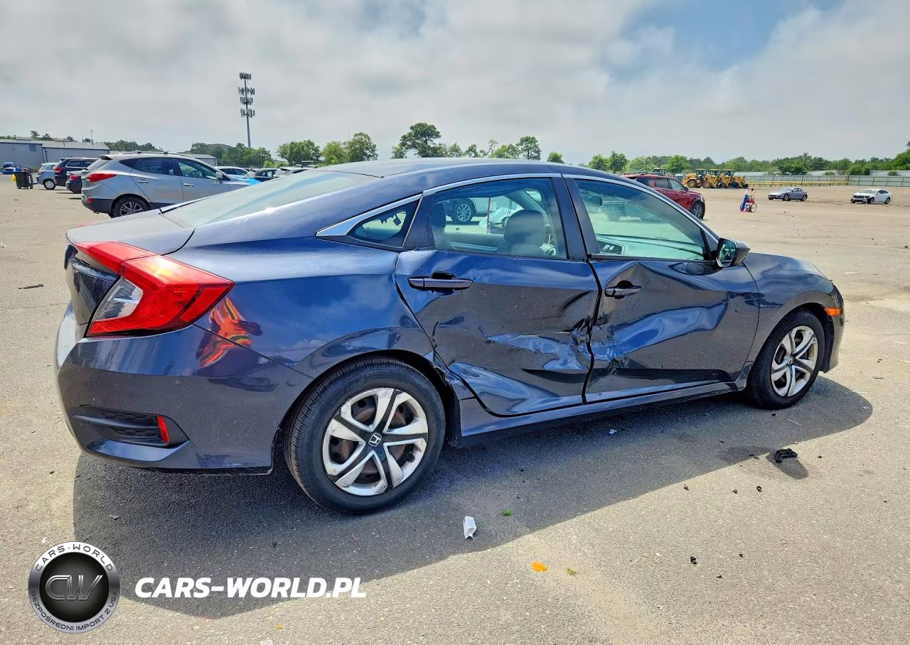 2017 Honda Civic Lx VIN:19XFC2F58HE219050 - 3