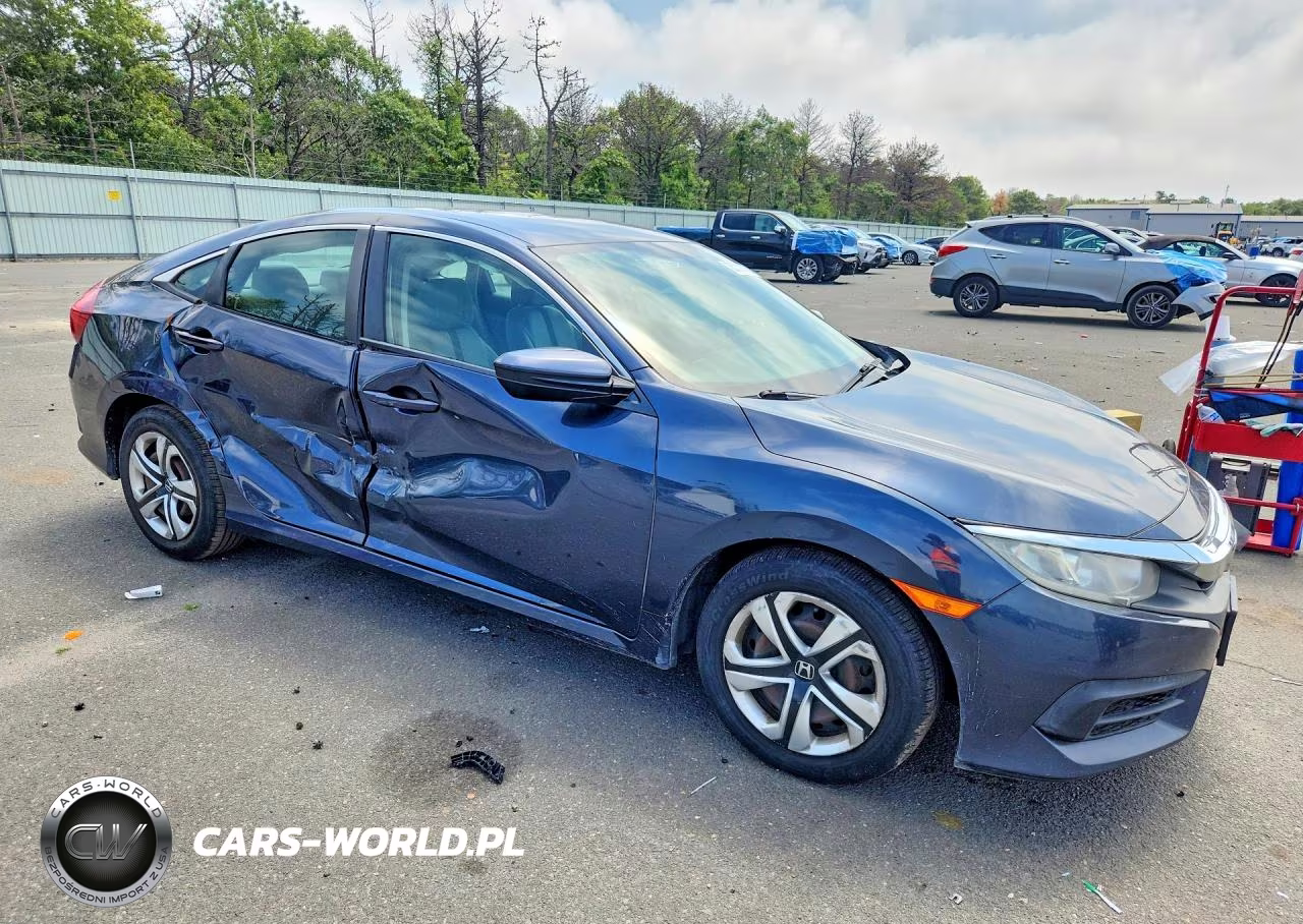 2017 Honda Civic Lx VIN:19XFC2F58HE219050 - 4