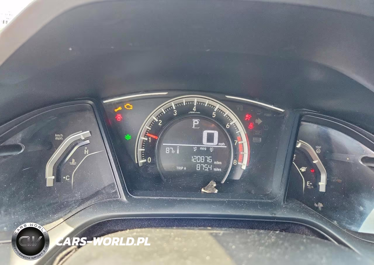 2017 Honda Civic Lx VIN:19XFC2F58HE219050 - 9