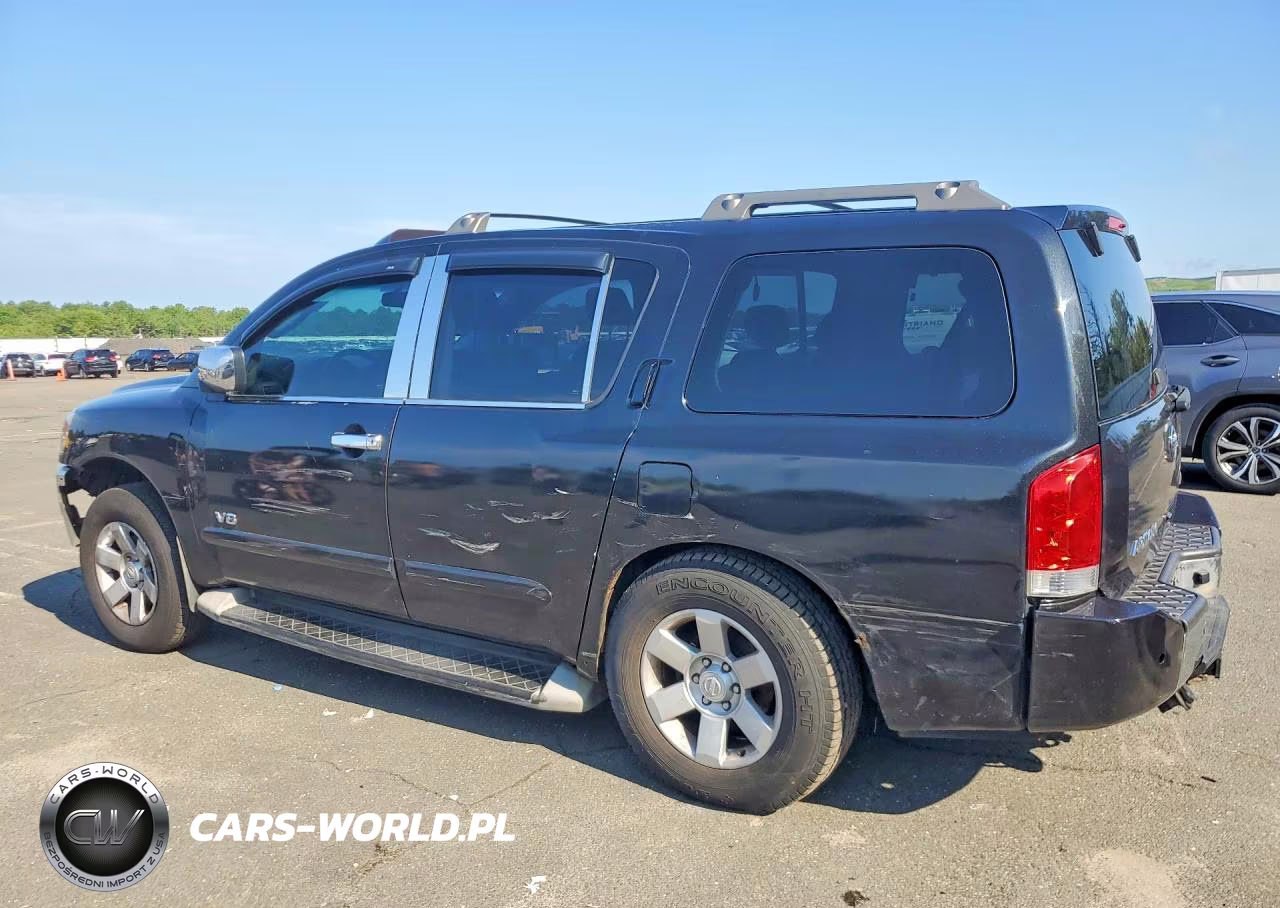 2007 Nissan Armada Se VIN:5N1AA08CX7N712377 - 2