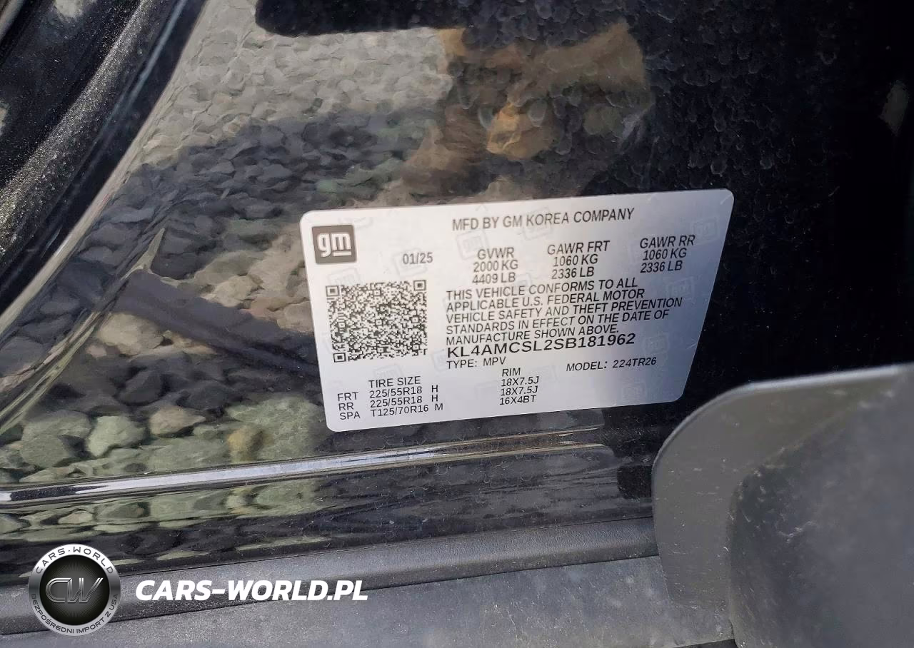 2025 Buick Encore Gx Preferred VIN:KL4AMCSL2SB181962 - 13