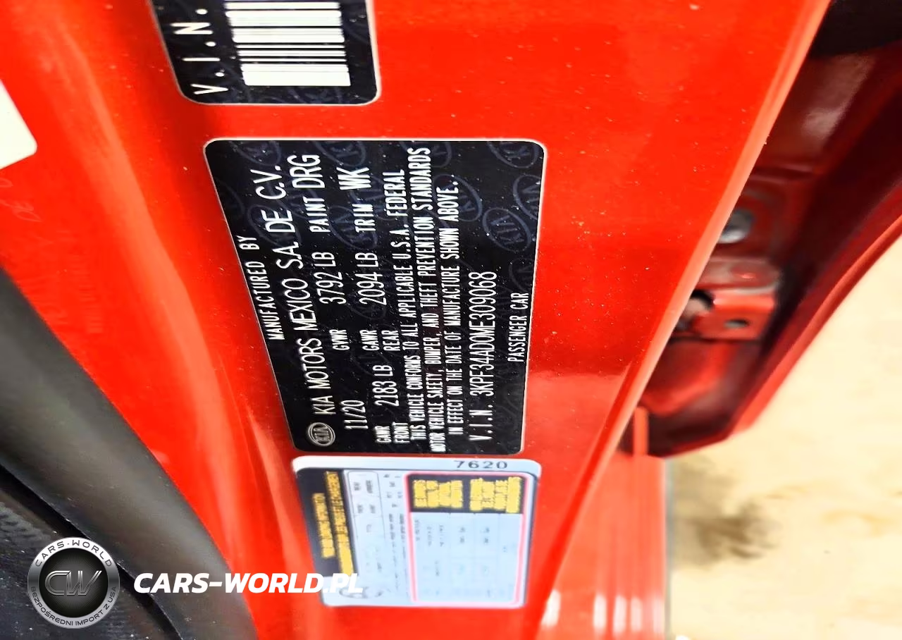 2021 Kia Forte Gt Line VIN:3KPF34AD0ME309068 - 12