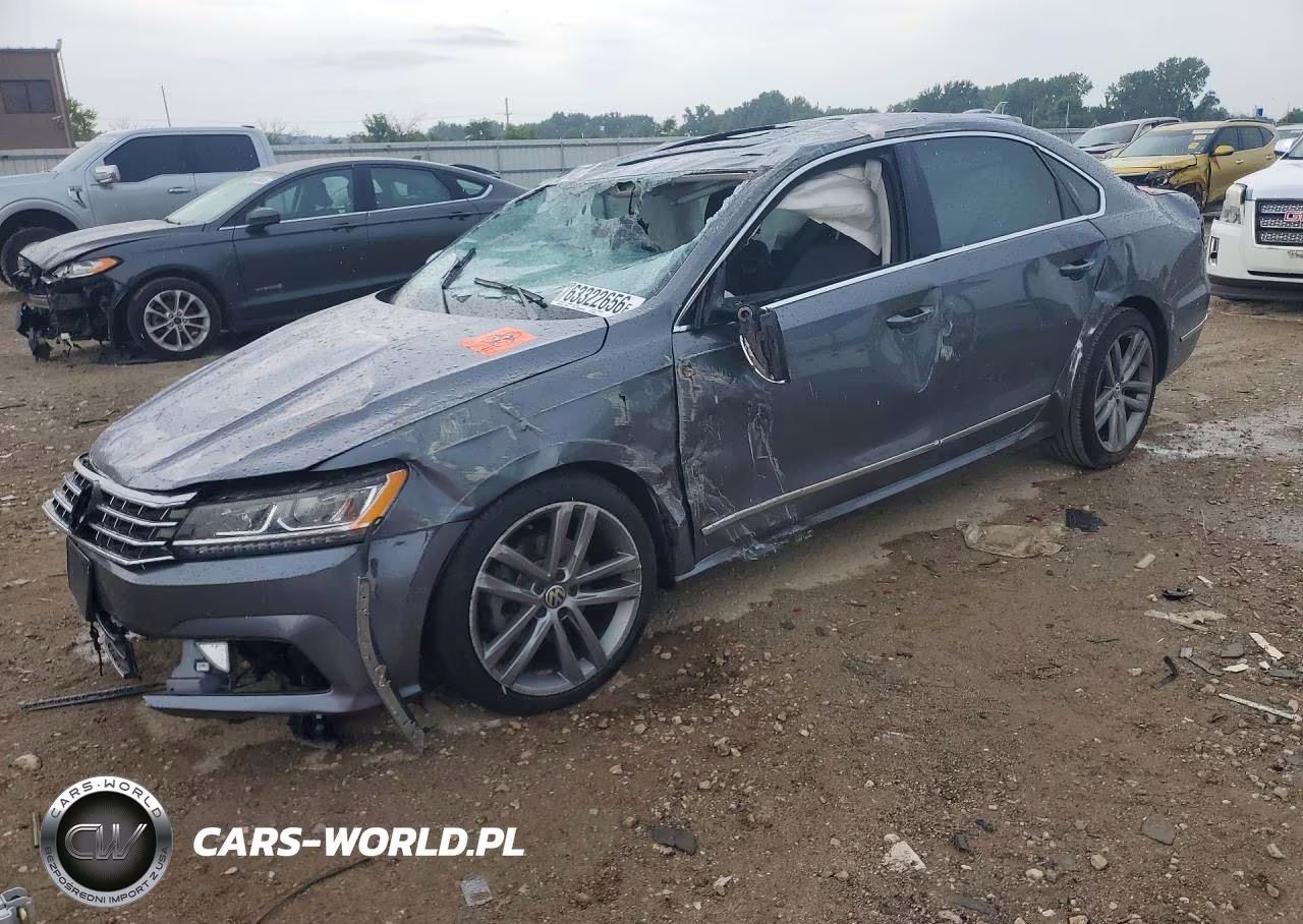 2017 Volkswagen Passat Se VIN:1VWGT7A36HC085604 - 1
