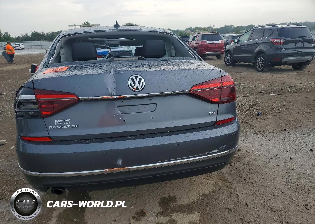2017 Volkswagen Passat Se VIN:1VWGT7A36HC085604 - 6