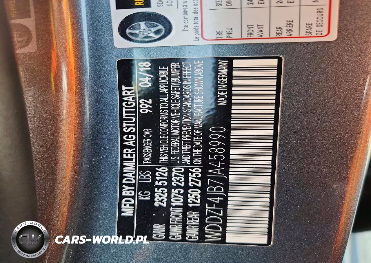 2018 Mercedes-Benz E 300 VIN:WDDZF4JB7JA458990 - 12