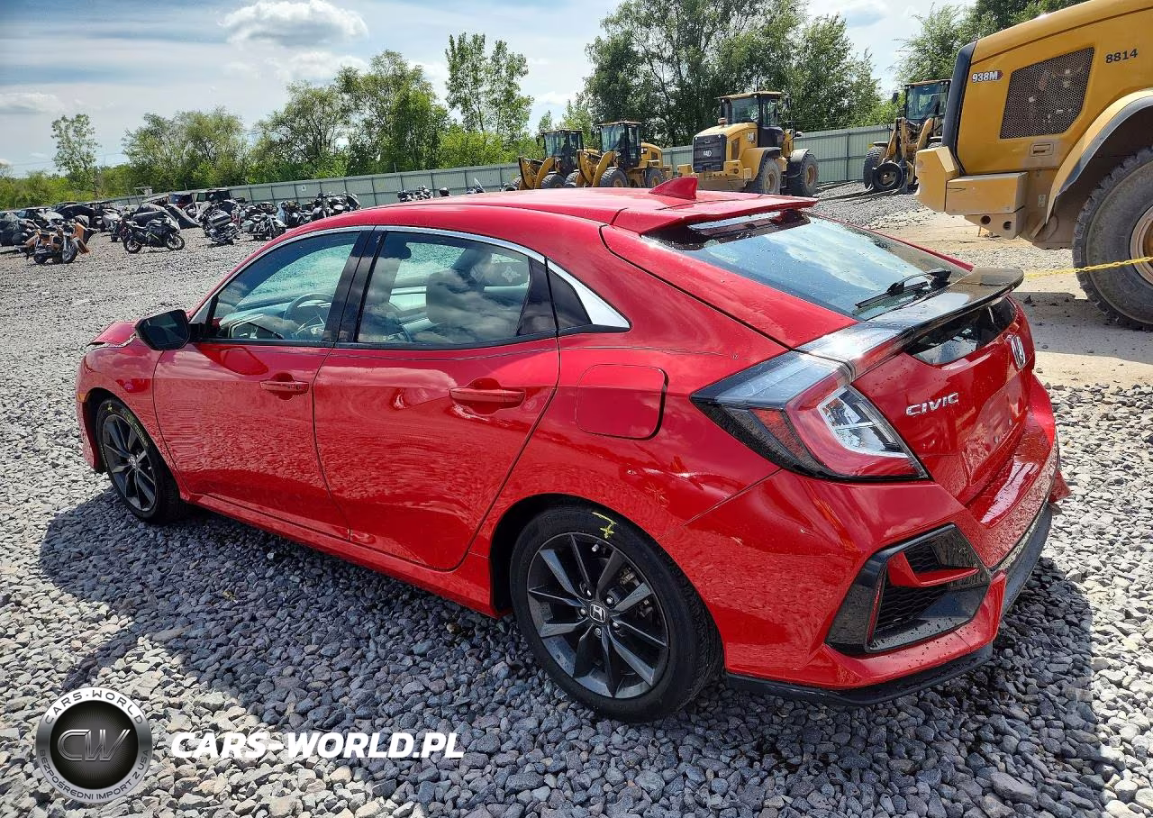 2020 Honda Civic Ex VIN:SHHFK7H65LU202634 - 2