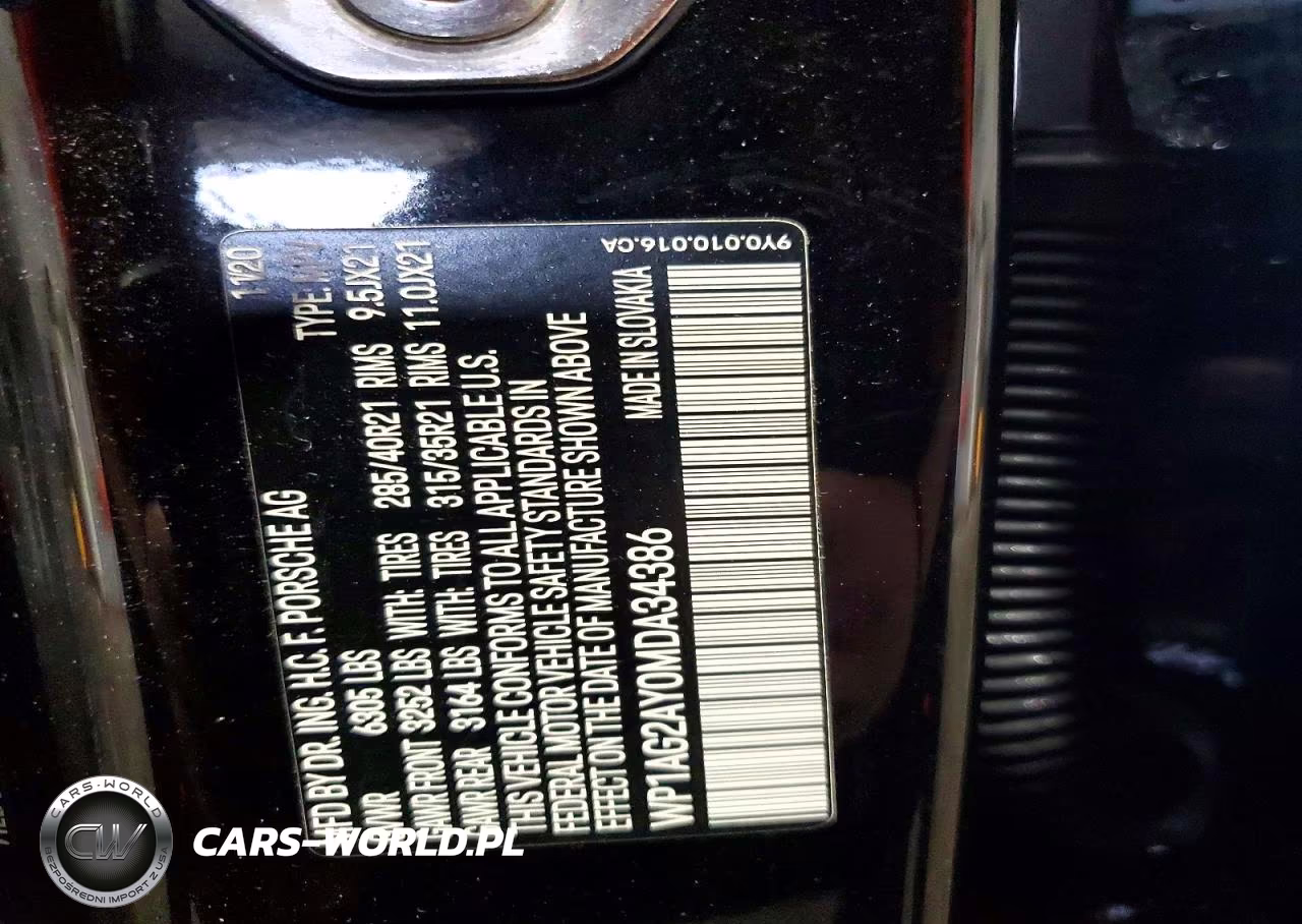 2021 Porsche Cayenne Gts VIN:WP1AG2AY0MDA34386 - 12