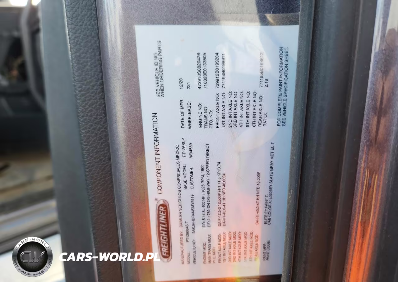 2021 Freightliner Cascadia 126 Semi Truck VIN:3AKJHHDR4MSMY5619 - 10
