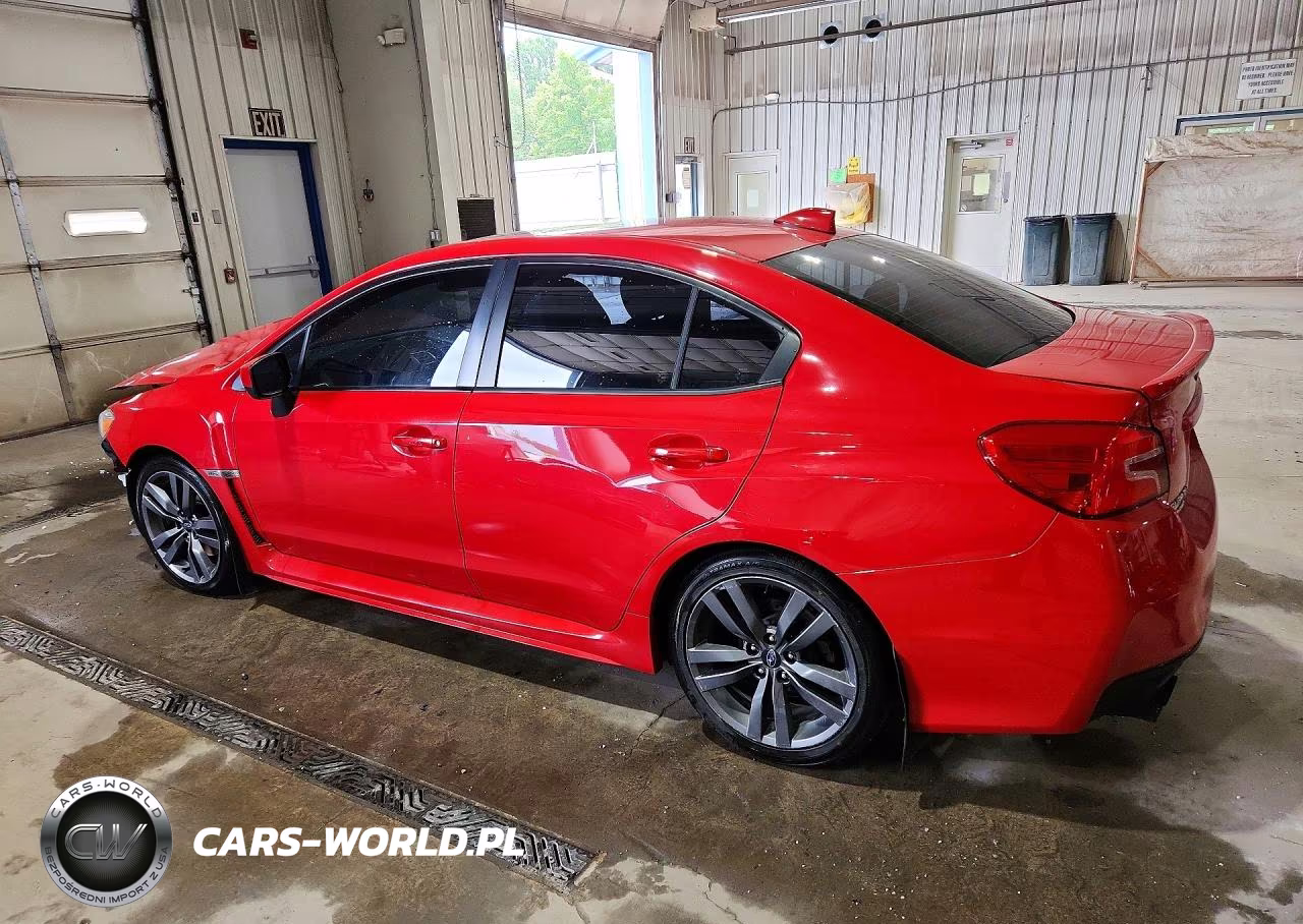 2016 Subaru Wrx Premium VIN:JF1VA1E65G8801885 - 2
