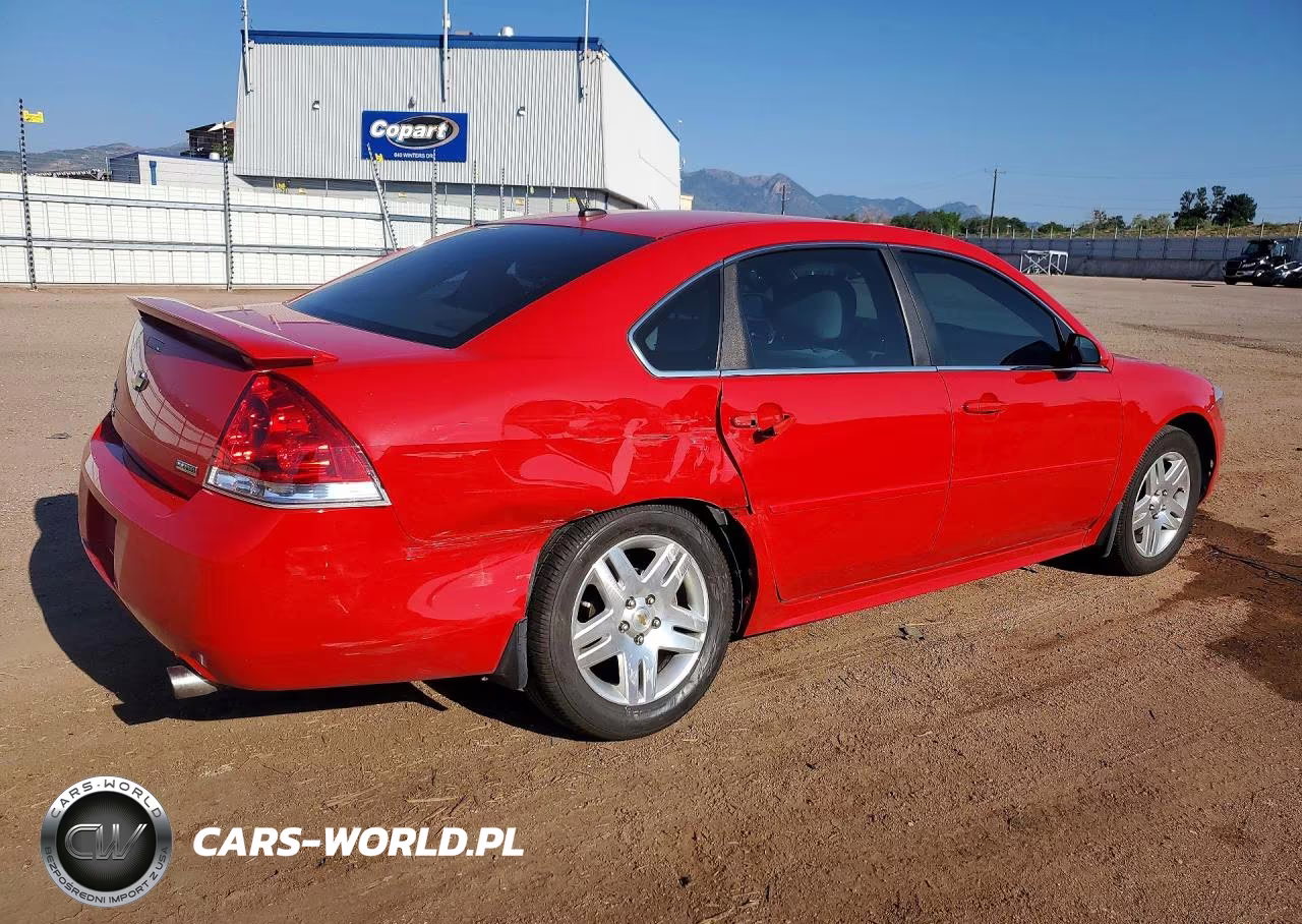 2012 Chevrolet Impala Lt VIN:2G1WB5E34C1119403 - 3