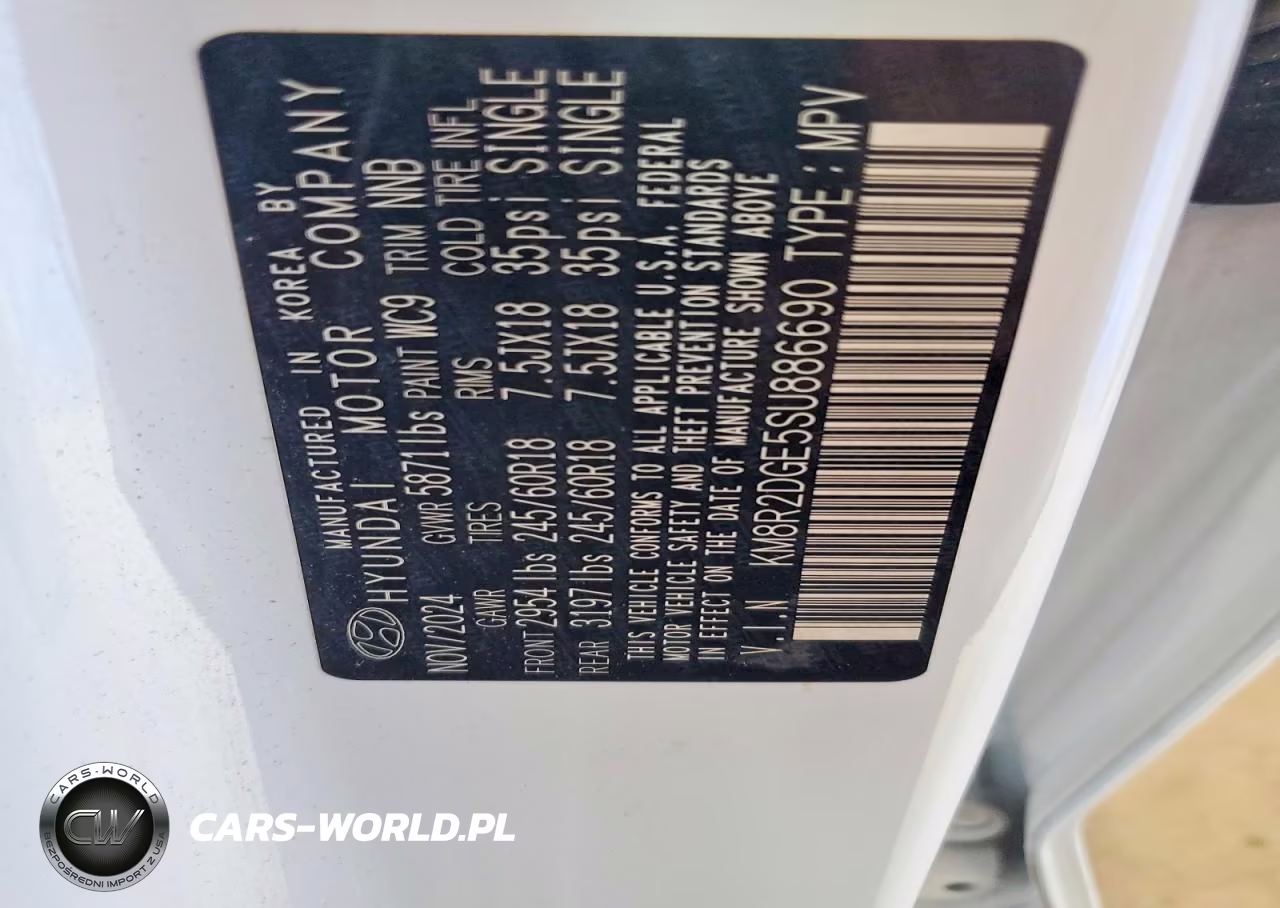 2025 Hyundai Palisade Sel VIN:KM8R2DGE5SU886690 - 13