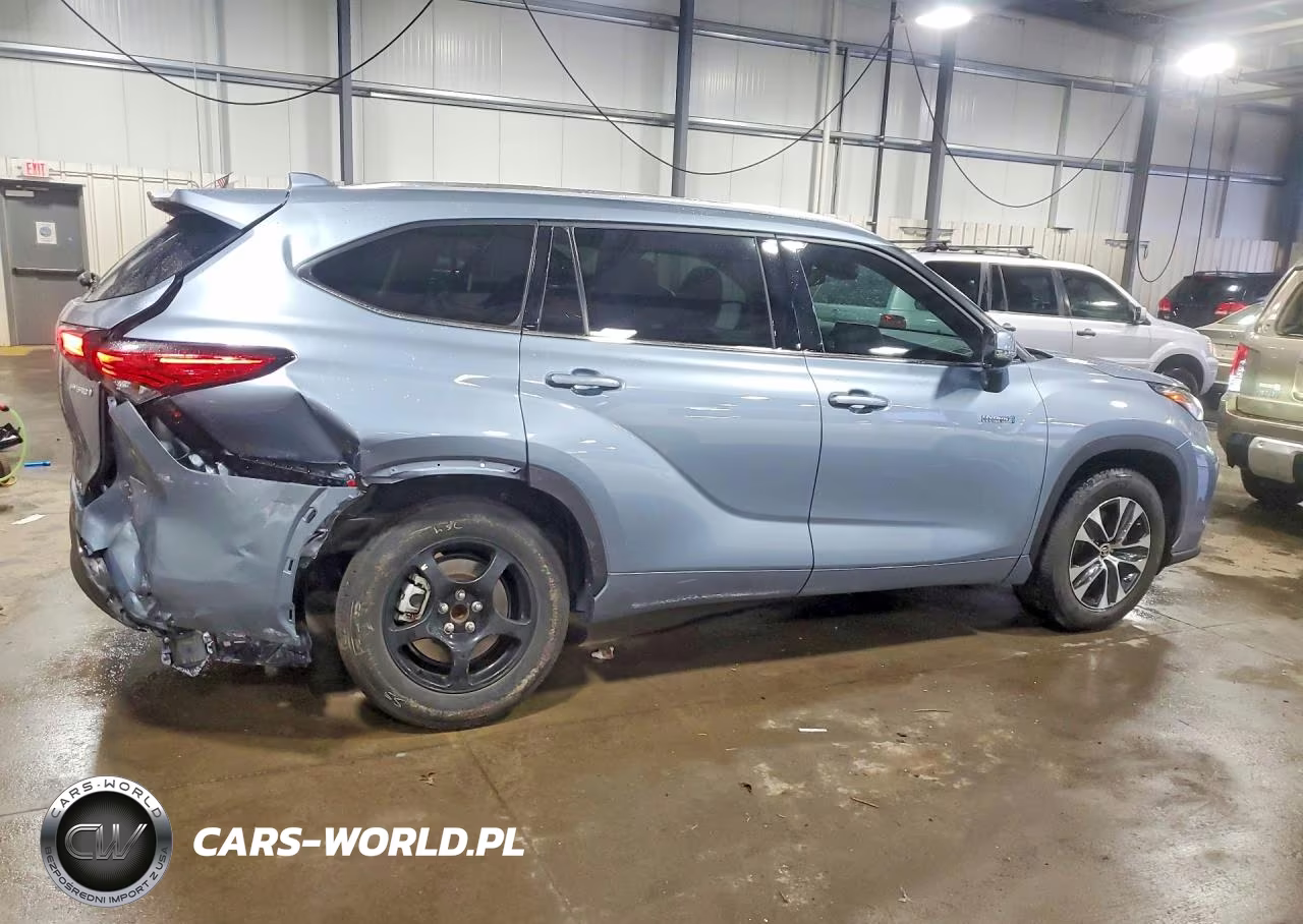 2020 Toyota Highlander Hybrid Xle VIN:5TDGARAH8LS003461 - 3