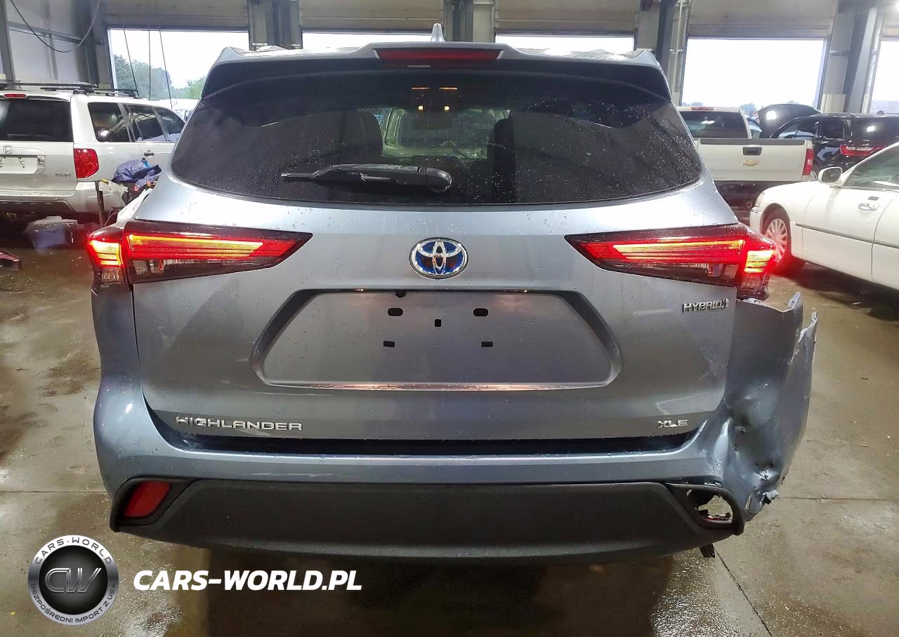 2020 Toyota Highlander Hybrid Xle VIN:5TDGARAH8LS003461 - 6