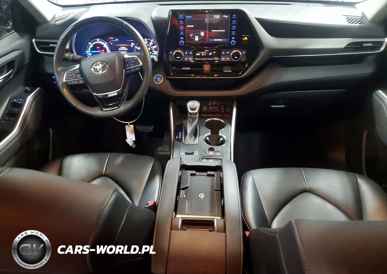 2020 Toyota Highlander Hybrid Xle VIN:5TDGARAH8LS003461 - 8
