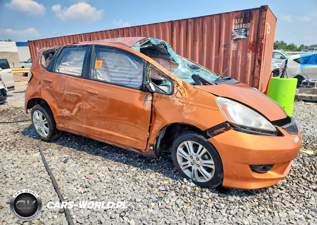 2009 Honda Fit Sport VIN:JHMGE884X9S033576 - 4