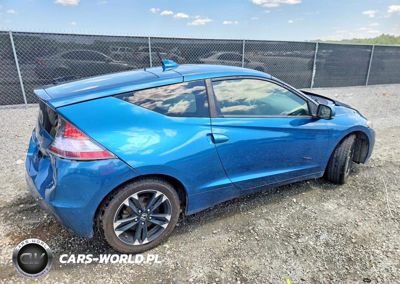 2014 Honda Cr-Z Ex VIN:JHMZF1D66ES002761 - 3