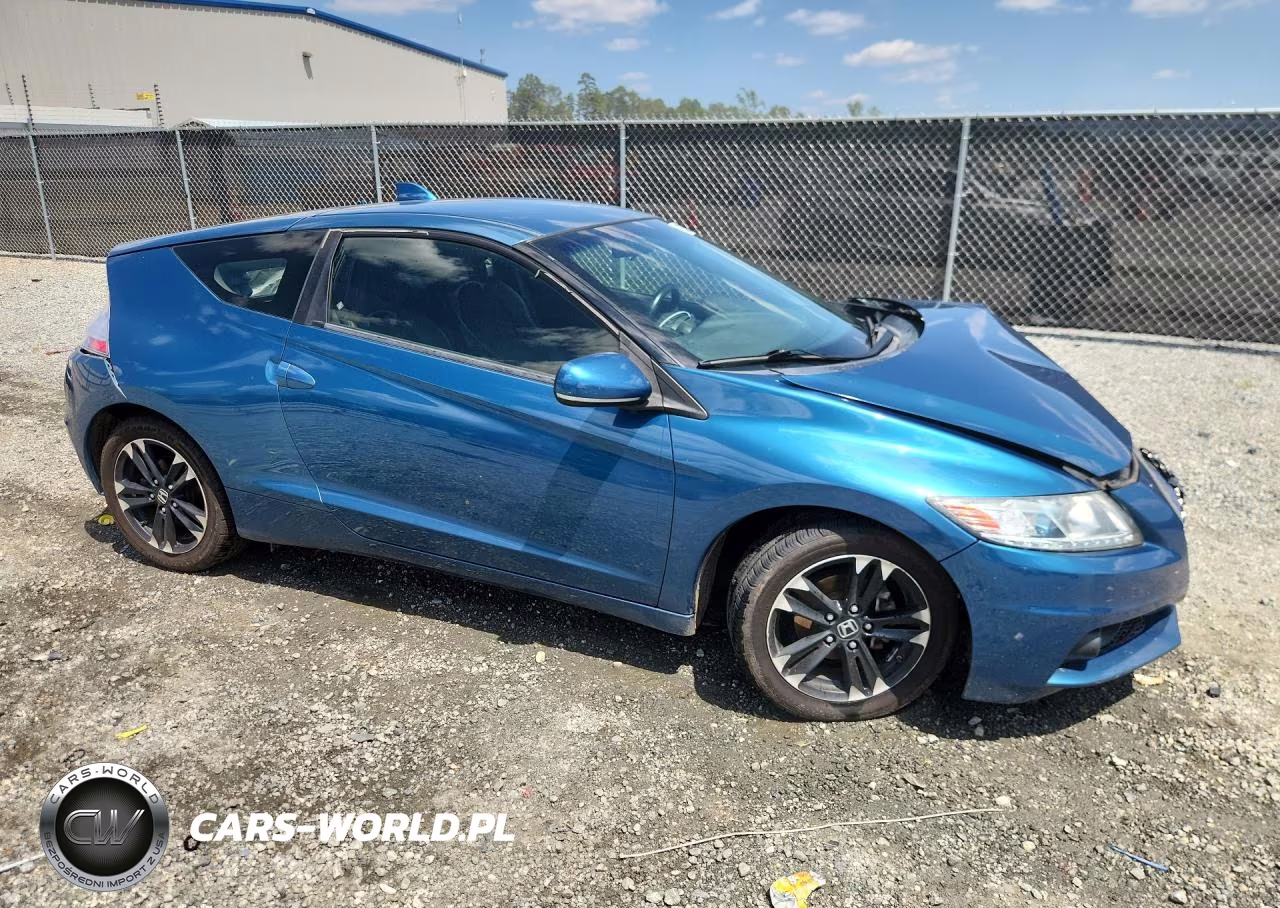 2014 Honda Cr-Z Ex VIN:JHMZF1D66ES002761 - 4