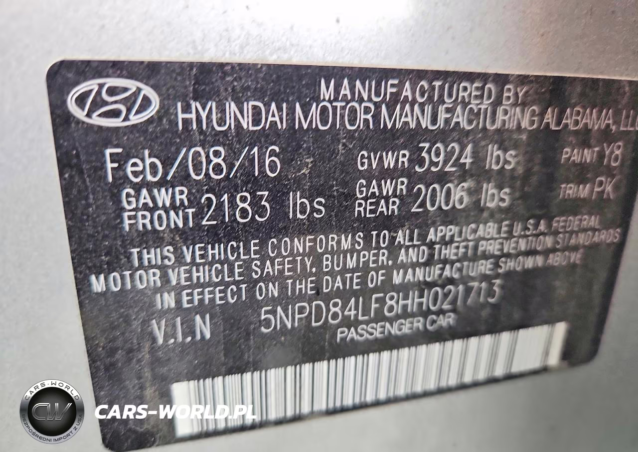 2017 Hyundai Elantra Se VIN:5NPD84LF8HH021713 - 12