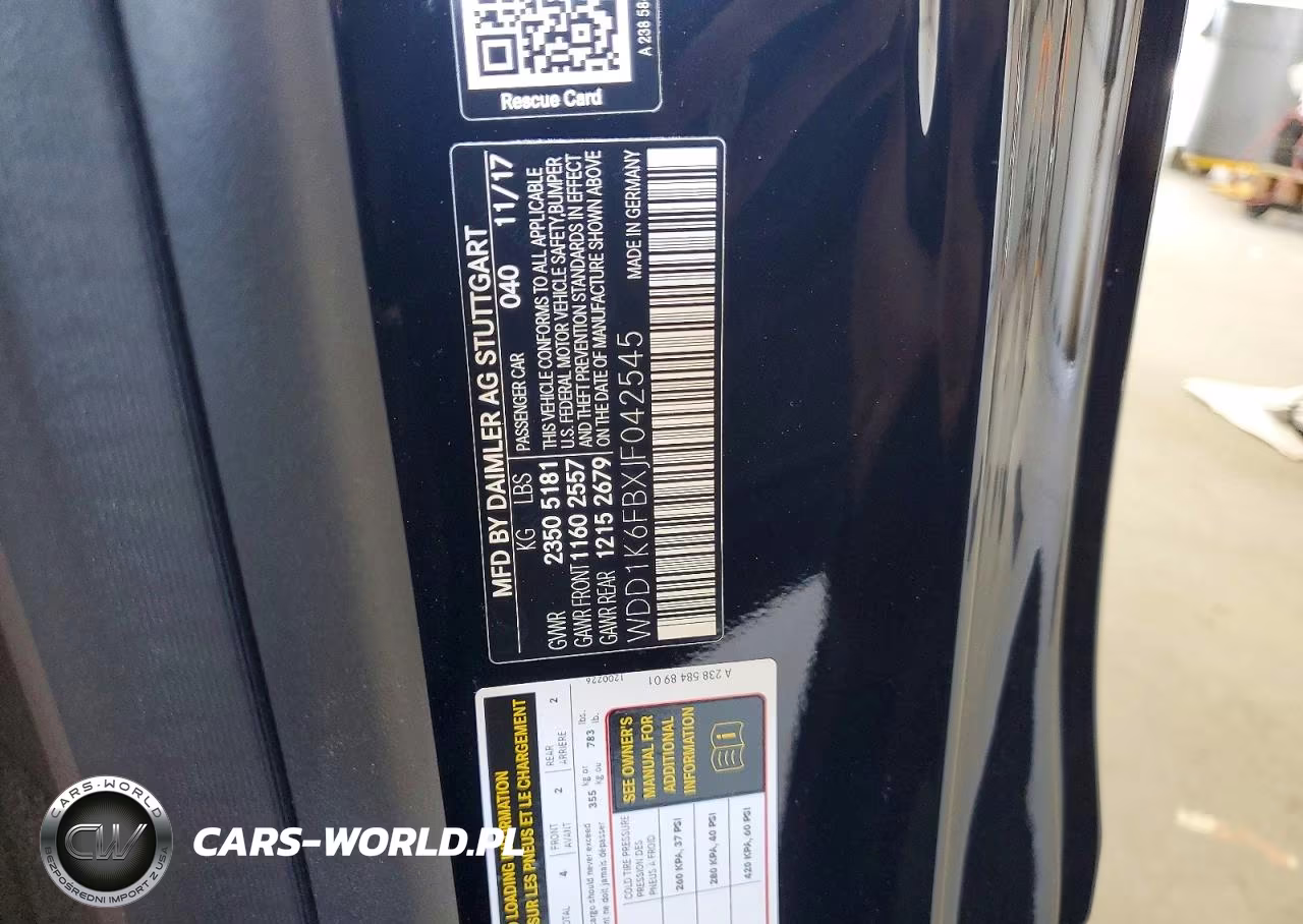 2018 Mercedes-Benz E 400 VIN:WDD1K6FBXJF042545 - 12