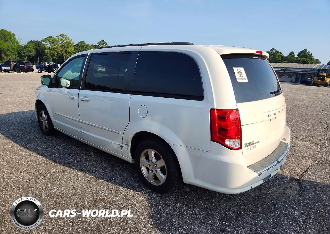 2012 Dodge Grand Caravan Sxt VIN:2C4RDGCG3CR294789 - 2
