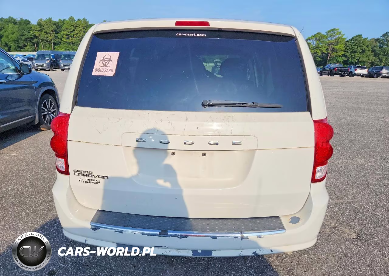 2012 Dodge Grand Caravan Sxt VIN:2C4RDGCG3CR294789 - 6