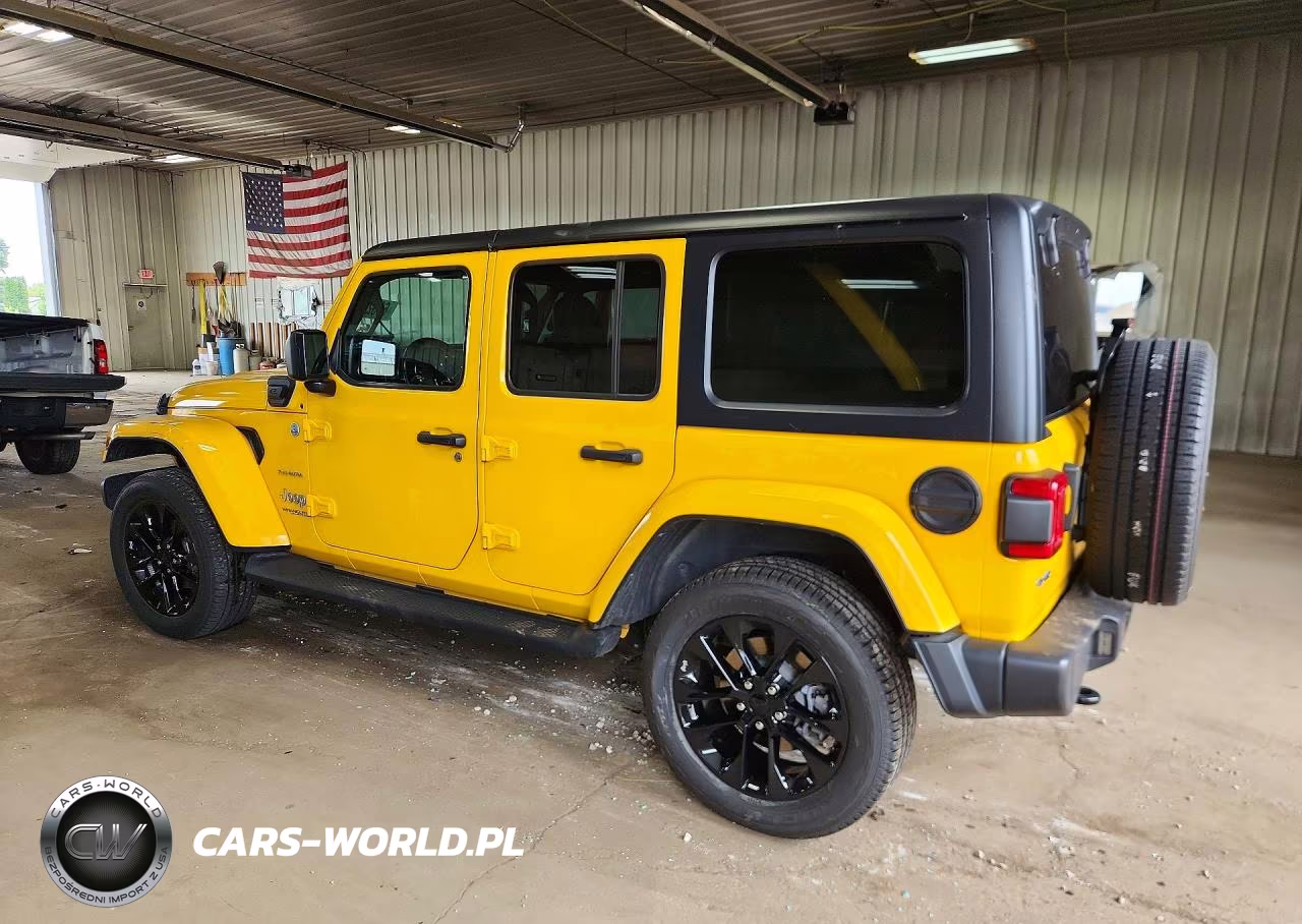2021 Jeep Wrangler Unlimited Sahara 4Xe VIN:1C4JJXP64MW800100 - 2