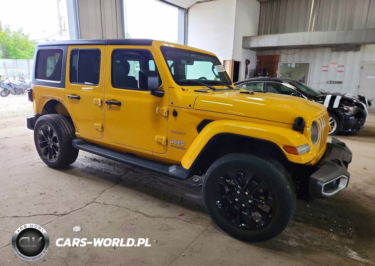 2021 Jeep Wrangler Unlimited Sahara 4Xe VIN:1C4JJXP64MW800100 - 4