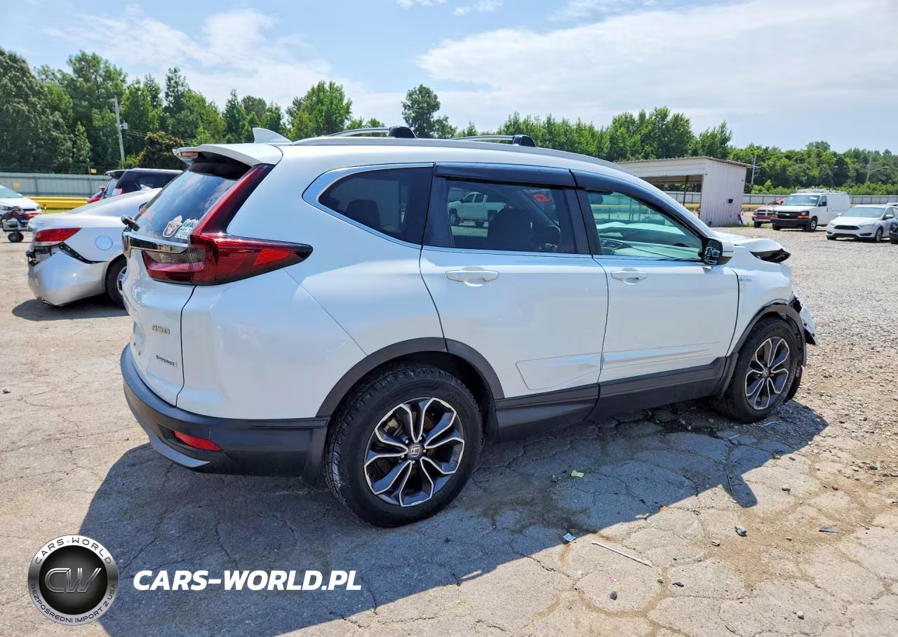 2020 Honda Cr-V Hybrid Ex VIN:7FART6H51LE004635 - 3