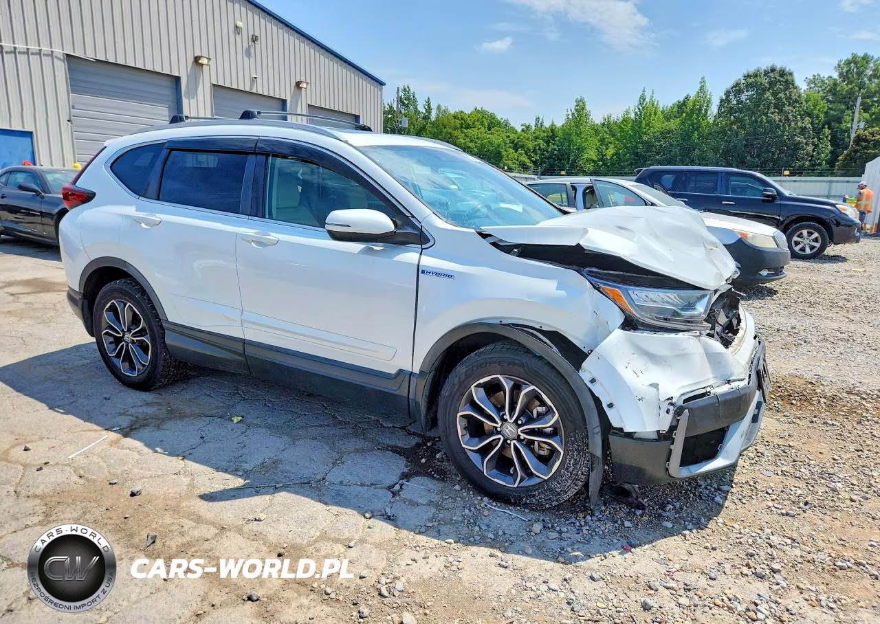 2020 Honda Cr-V Hybrid Ex VIN:7FART6H51LE004635 - 4