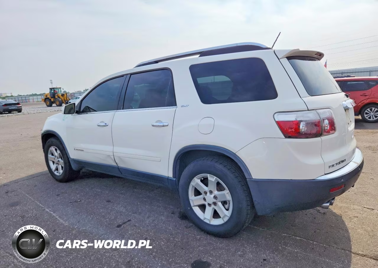 2007 GMC Acadia Slt-2 VIN:1GKER33707J147420 - 2